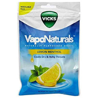 Vicks Vapo Naturals Drops Lemon Menthol - 19 Drops