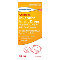 Chemists Own Ibuprofen Infant Drops 40mg/ml - 50ml (S2)