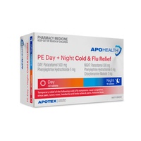 Apo Health PE Cold & Flu Relief Day/Night 48 Tablets (S2)