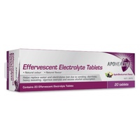 Apohealth Effervescent Electrolyte Apple-Blackcurrant Flavour 20 Tabs