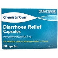 Chemists' Own Diarrhoea Relief Capsules 20 (S2)