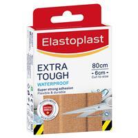 Elastoplast Extra Tough Waterproof Plaster 6cm x 10cm 8pcs