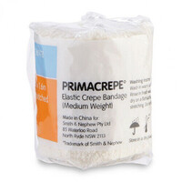 Primacrepe Elastic Crepe Bandage Medium White 5cm X 1.6m