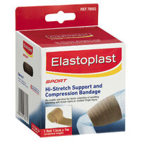 Elastoplast Sport Hi-Stretch Support & Compression Bandage 7.5cm x 7m