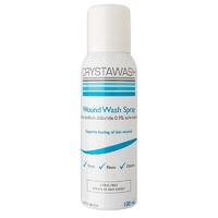 Crystawash Wound Wash Spray 0.9% 100ml