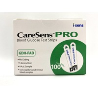 CareSens PRO Blood Glucose Test Strips (100 Tests)