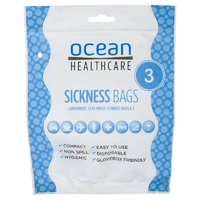 Ocean Healthcare Sickness Bag 3 Pack