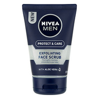 Nivea Men Protect & Care Exfoliating Face Scrub 125mL