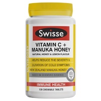 Swisse Ultiboost Vitamin C Plus Manuka Honey 120 Tablets