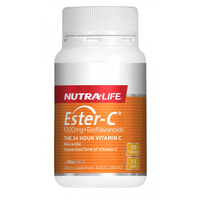 Nutra Life Ester-C 1000mg + Bioflavonoids 50 Tablets