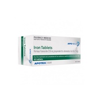 Apohealth Iron 200mg Blister Tablets 60  (S2)