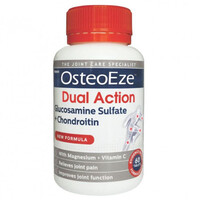 Osteoeze Dual Action Glucosamine Sulfate + Chondroitin 60 Tablets