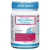Life-Space Probiotic Womens Microflora 60 Capsules