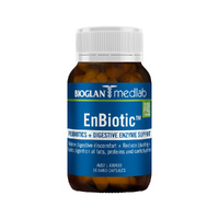 Bioglan Medlab EnBiotic Probiotics + Digestive Enzyme Support 60c