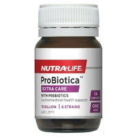 NutraLife Probiotica Extra Care With Prebiotics 75 Billion 14 Capsules
