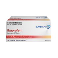 Apohealth Ibuprofen 200mg 96 Tablets (S2)