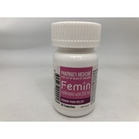 Femin Mefenamic Acid 250mg 20 Capsules (S2)