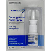ApoHealth Decongestant Nasal Spray 20ml (S2)
