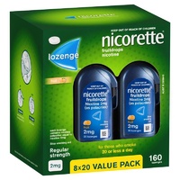 Nicorette Cooldrops Nicotine Lozenges 2mg 160 Fruit Value Pack