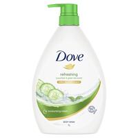 Dove Go Fresh Body Wash Fresh Touch Cucumber & Green Tea 1L