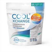 CoolXchange Compression & Gel Bandage Large 75 x 3000 mm