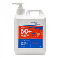 Pharmacy Choice Dry Touch SPF 50+ Sunscreen Lotion 1L (1 Litre)