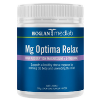 Bioglan Medlab Mg Optima Relax Lemon Lime 300g