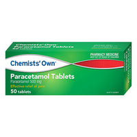 Chemists Own Paracetamol 50 Tablets (S2)