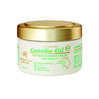 Australian Creams MkII Moisturising Cream Day Lanolin Oil 250g