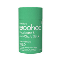 Woohoo Deodorant & Anti-Chafe Stick Wild (Ultra Strength Unisex) 60g