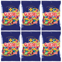 Gold Cross Glucojels Jelly Beans 1kg [Bulk Buy 6 Units]