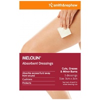 Melolin Absorbent Dressings 5 (5cm x 5cm)
