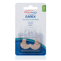 SurgiPack Earex Ear Plugs For Swimming