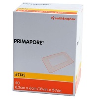 Primapore Wound Dressing 8.3cm X 6cm 50 Pack