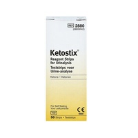 Bayer Ketostix Urinalysis Ketone Test Strips (50 Tests)
