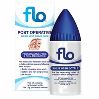 Flo Post Operative Nasal And Sinus Care Bottle And Sachets 70 Satchets