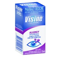 Visine Allergy Eye Drops 15mL (S2)