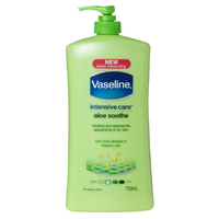 Vaseline Intensive Care Aloe Soothe Lotion 750mL