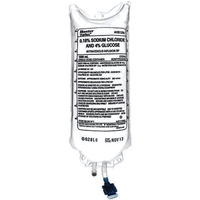 Glucose 4% Sodium Chloride 0.18% IV Bag 1000ml