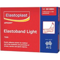Elastoplast Sport Elastoband Light Tan (5cm X 2.75m) 12Rolls