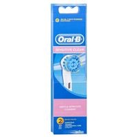 Oral B Sensitive Clean Replacement Electric Toothbrush Heads 2 Refills