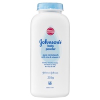 Johnson's Baby Powder Pure Cornstarch with Aloe & Vitamin E 255g