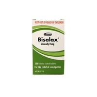 Bisalax 5mg 200 Tablets 