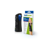 Actimove Wrist Stabilizer Removable Metal Stay Right/Left Small Black