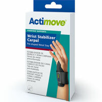 Actimove Wrist Stabilizer Carpal Universal Black