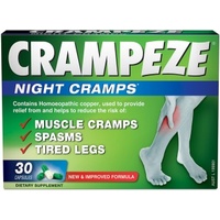 Crampeze Night Cramps Capsules 30