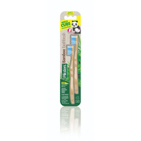 Piksters Kids Bamboo Toothbrush Soft Twin Pack