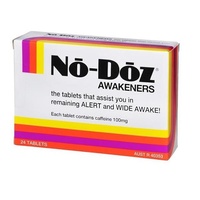 No Doz Awakeners 24 Tablets 