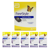 Abbott Optium Neo Meter + 5x Boxes Ketone Test Strips