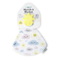 Malarkey Kids Munch-It Teething Blanket You are my Sunshine